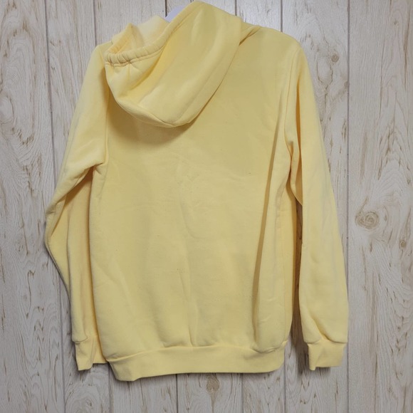 RUE21 "Hustle" Yellow Hoodie M - Picture 6 of 6